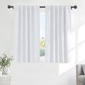 Ponydance PONY DANCE Bedroom Window Curtains - Home Decor Thermal Curtain Panels Room Darkening Back Tab/Rod Pocket Window Covering Energy…