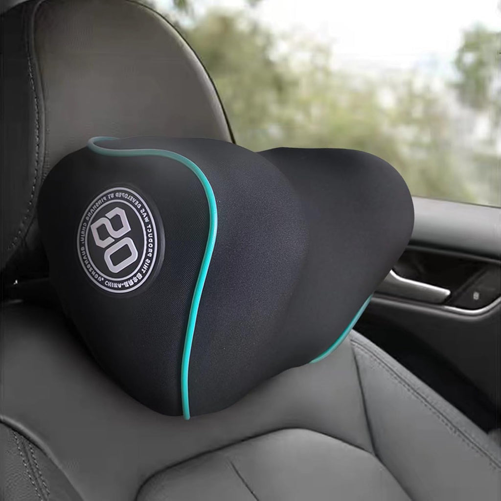 Really Soft Car Headrest Pillow, Car Pillow for Driving with Adjustable Strap, 100% Memory Foam Neck Pillow, Breathable Removable Cover &…
