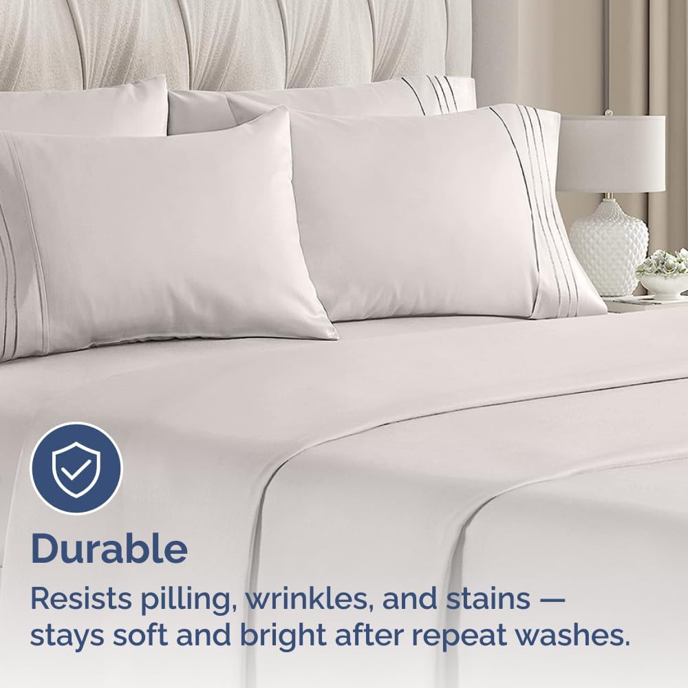 Standard Pillow Cases Set of 8 - Ultra Soft Hotel Quality Pillowcase Covers - Comfy & Wrinkle Free - Shrink, Stain and Fade Resistant…