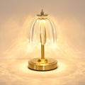 Shenmoyl Tulip Small Table Lamp, 5200mAh Cordless Touch Control Mini Table Lamp with 3 Color Temps & Stepless Dimming, Perfect for Small Sp…