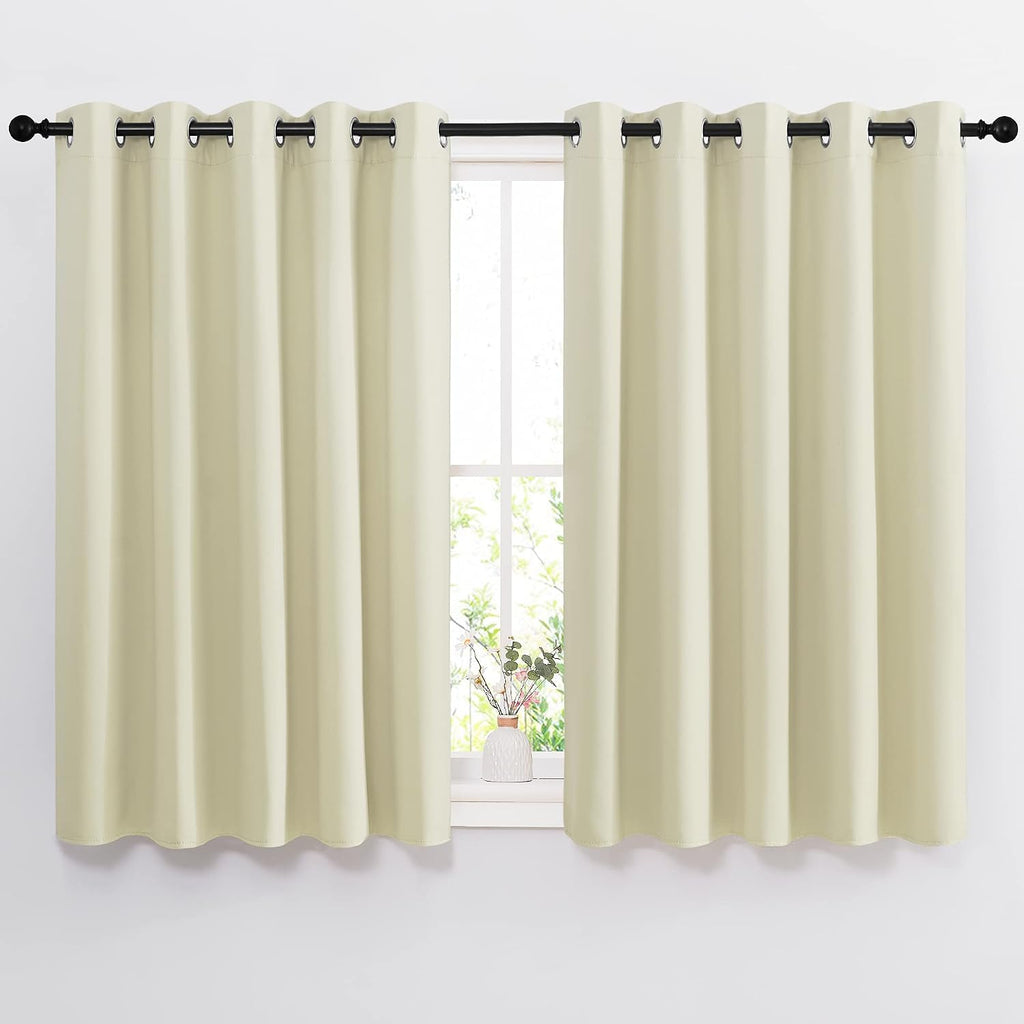 NICETOWN Room Darkening Curtains and Drapes for Bedroom - Grommet Energy Saving Thermal Insulated Light Blocking Window Treatments for…