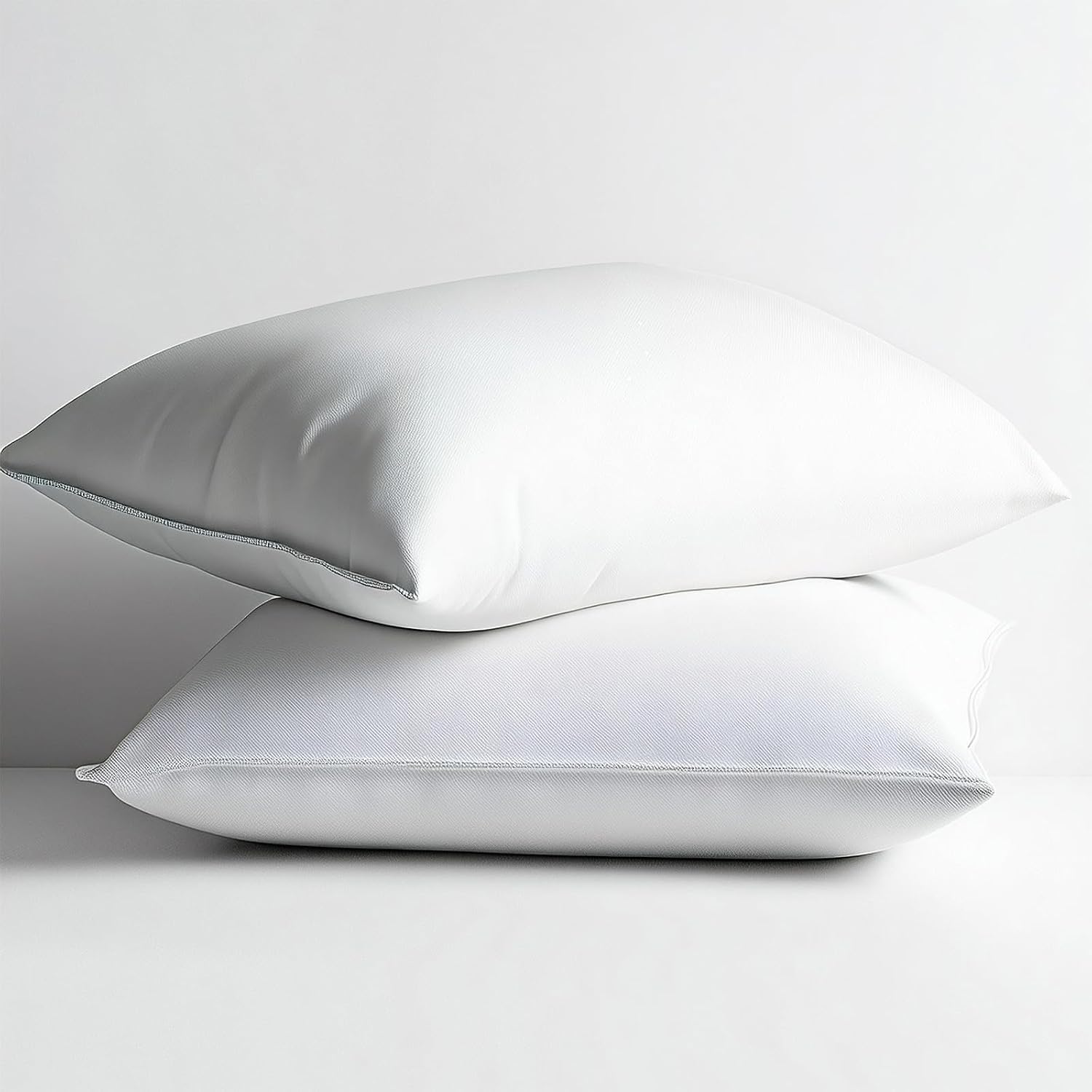 Waterproof Pillow Protectors 8 Pack King 20x38 Inches with Hidden Zipper Dust Moisture Sweat Proof Pillow Case Cover Protector Soft…