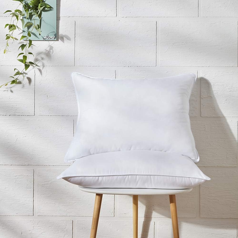 SewardParkhome Seward Park Bed Pillow King Size Set of 2, Shams Insert 20 x 36 inch, Down Alternative Cooling Pillows for Stomach, Side or…