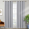 BGment Room Darkening Curtains 84 Inches Long - Grommet Thermal Insulated Drapes Window Treatment Curtains for Bedroom, 2 Panels, 52 x 84 I…
