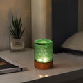 Mini Soft Warm Light Lamp Battery Operated Portable Night Light with Timer, Small Glass Vintage Dim Sleep Nightlights, Battery Powered…