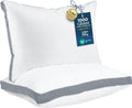 Utopiabedding Utopia Bedding Bed Pillows for Sleeping Queen Size (Grey), Set of 2, Soft & Fluffy Pillow with Down Alternative Filling, Cool…