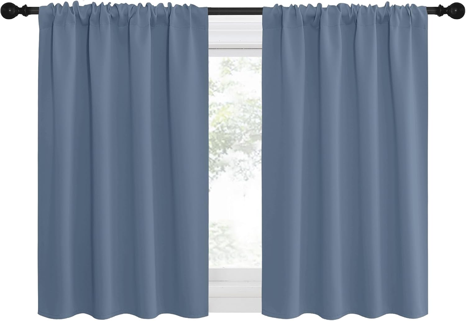 NICETOWN RV Blackout Curtains for Camper Windows, Short Blackout Curtains & Drapes, Thermal Insulated Blackout Curtain Panels for Kids…