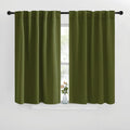NICETOWN Blackout Window Curtains for Camper - (Olive Green Color) 42x40 Inch, 2 Panels Set, Thermal Insulated Room Darkening Blackout…