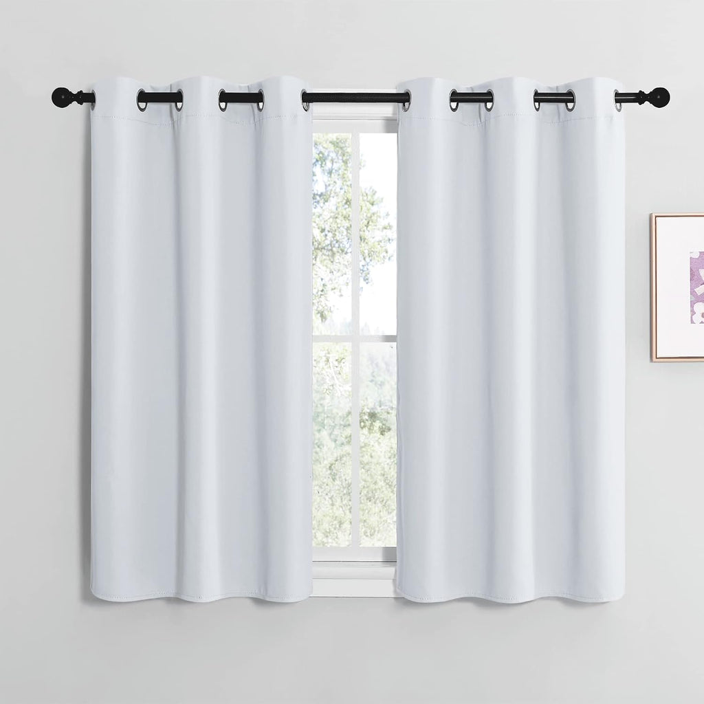 NICETOWN Room Darkening Draperies Curtains Panels, Window Treatment Thermal Insulated Grommet Room Darkening Curtains/Drapes for Bedroom…