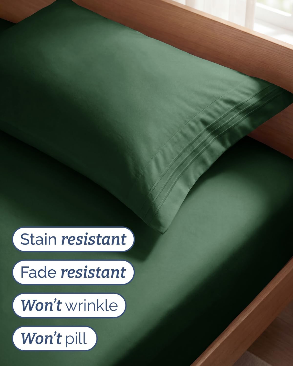 Twin Size 3 Piece Sheet Set - Comfy Breathable & Cooling Sheets - Hotel Luxury Bed Sheets for Women & Men - Deep Pockets, Easy-Fit, Soft…