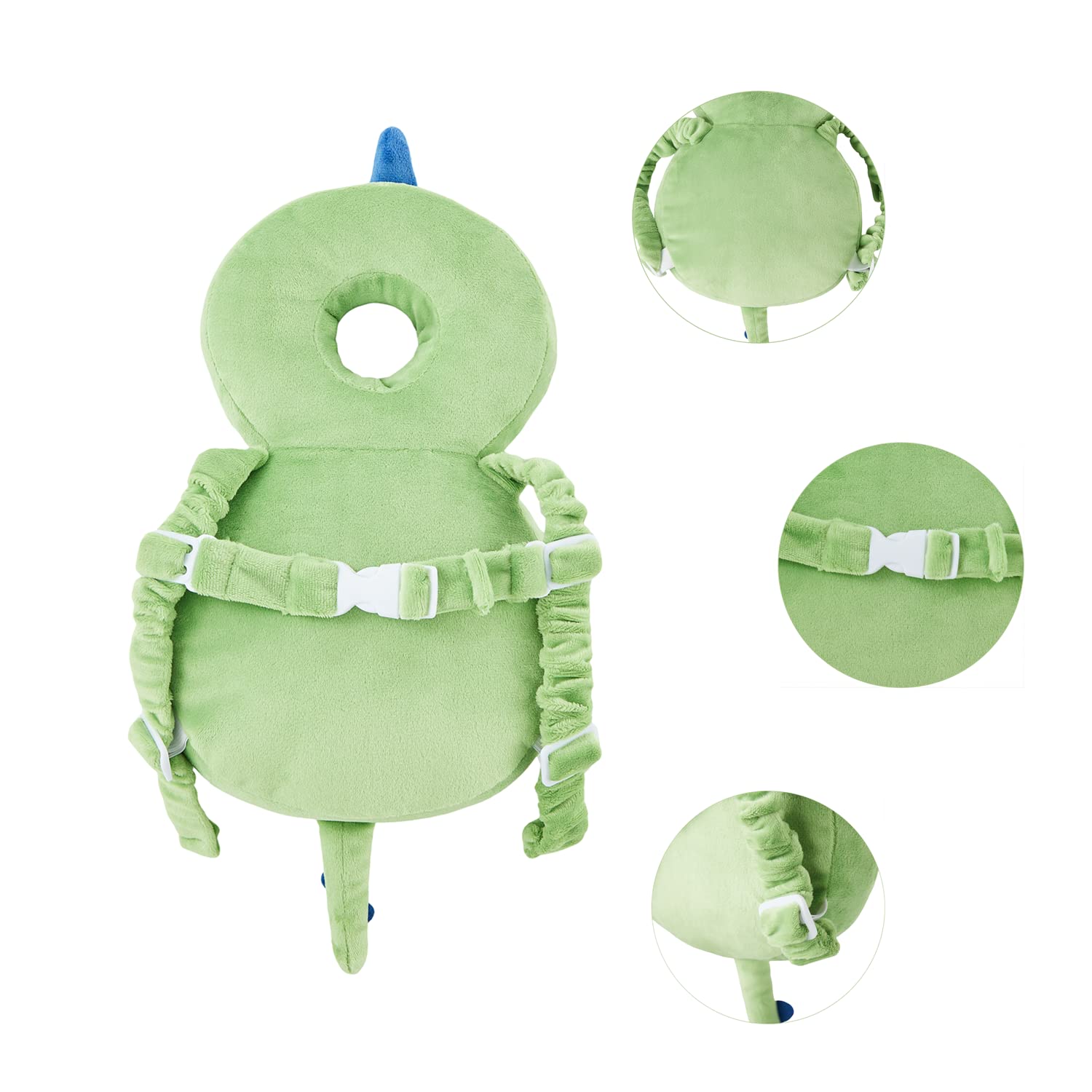 Baby Back Potection Toddler Safety Protector Cushion Pad Toddler Backpack for Crawling Walking Adjustable Toddlers Back Safety Pad for…
