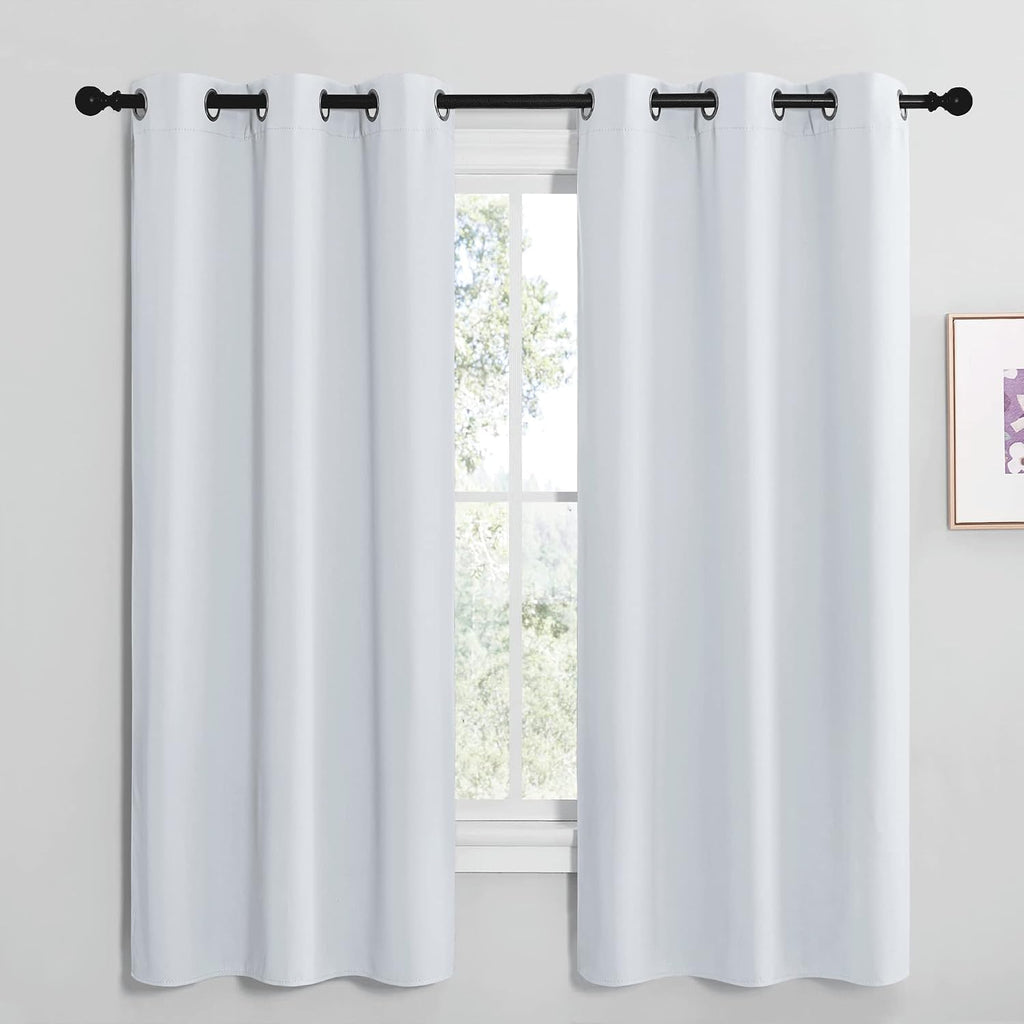 NICETOWN Room Darkening Draperies Curtains Panels, Window Treatment Thermal Insulated Grommet Room Darkening Curtains/Drapes for Bedroom…