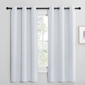 NICETOWN Room Darkening Draperies Curtains Panels, Window Treatment Thermal Insulated Grommet Room Darkening Curtains/Drapes for Bedroom…