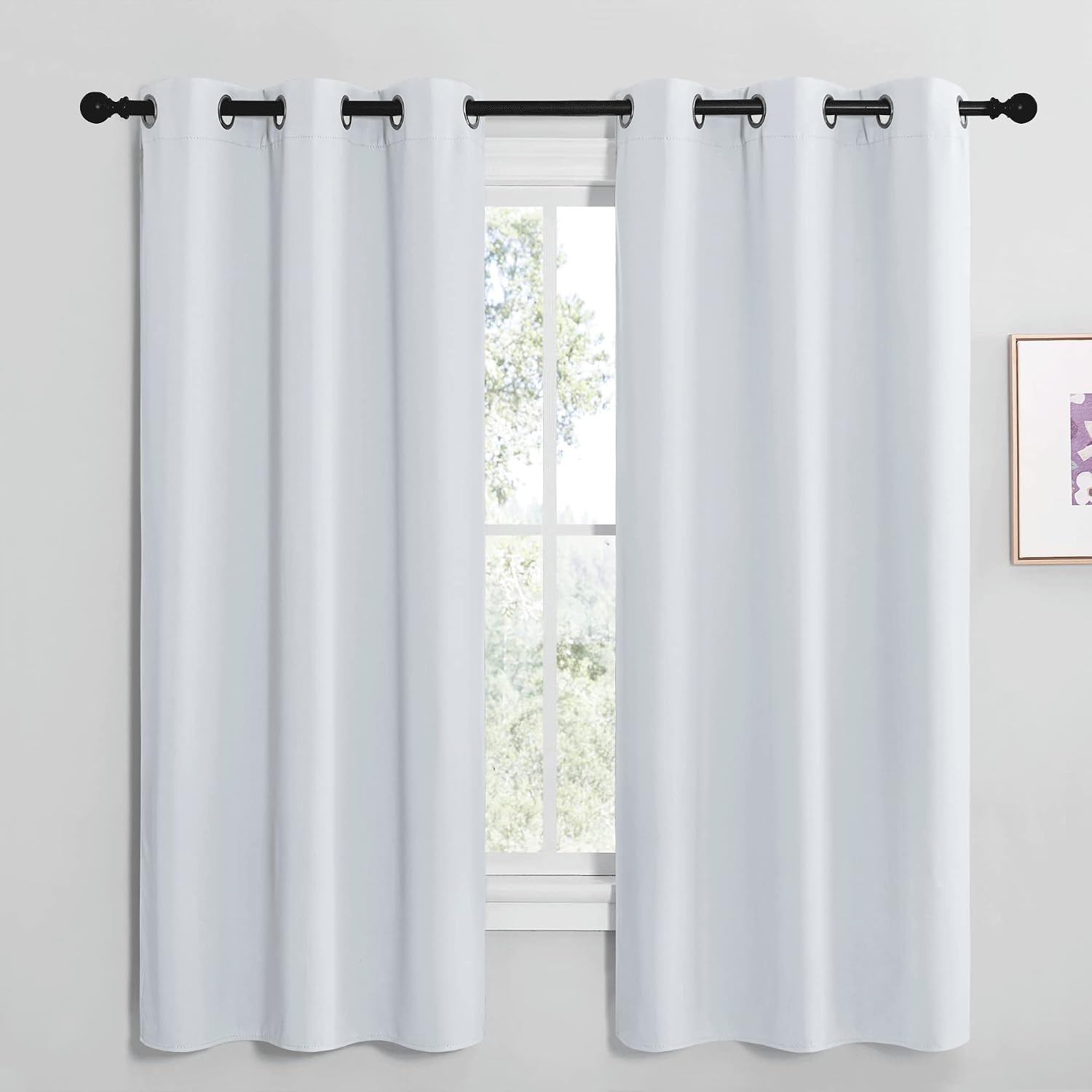 NICETOWN Room Darkening Draperies Curtains Panels, Window Treatment Thermal Insulated Grommet Room Darkening Curtains/Drapes for Bedroom…