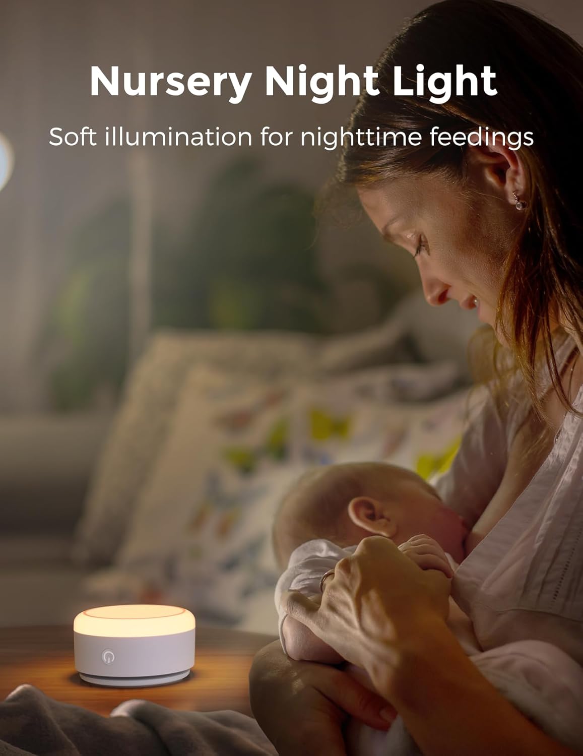 Momcozy Sound Machine for Baby-20 Soothing Sounds & Touch Warm Light Portable White Noise for Kids & Adults for Sleeping Timer and Memory…