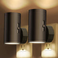 TSEXES LED Night Light Plug in, Night Lights Plug into Wall Dusk to Dawn Sensor,5-300LM Adjustable Brightness, 2700K, Dimmable Night…
