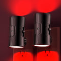 Sujeet LED Night Lights Plug into wall, Bright Night Light, Dusk to Dawn Sensor, Red Night Light, 0-100LM Adjustable Brightness, Dimmable N…