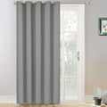 Yakamok Wide Thermal Blackout Patio Door Curtain Panel, Sliding Door Insulated Grommet Curtains, Extra Wide Curtains for Sliding Glass…