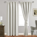 Jiuzhen Blackout Curtains for Bedroom - Thermal Insulated Room Darkening Noise Reducing, 52 x 84 Inch Length Curtains for Living Room, Set…