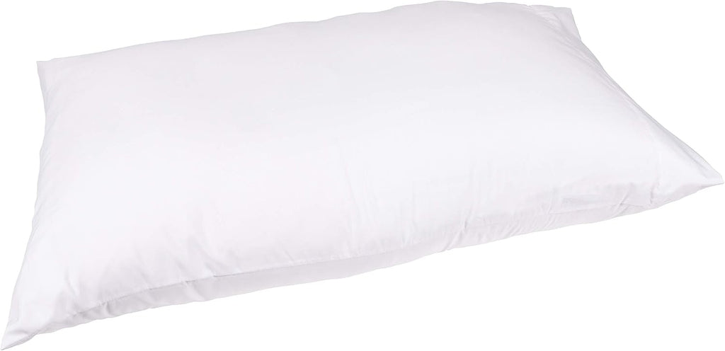 KAF Home Brushed Microfiber Pillow Cases Bulk Pack, Control Allergies and Ensure Sound Sleep, Set of 12 (White, Queen)