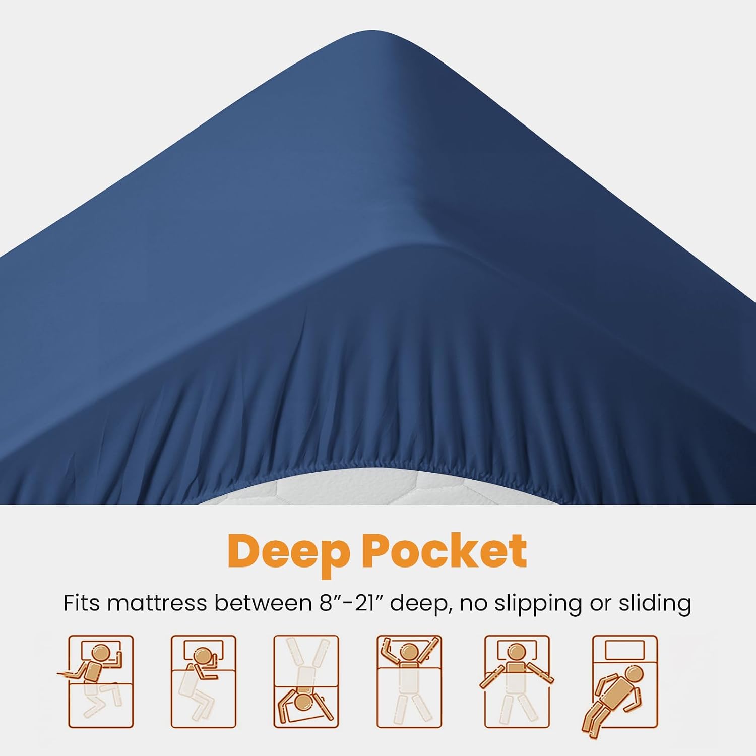 Matbeby Twin Size Mattress Pad - Cooling Breathable Mattress Topper, Quilted Fitted Mattress Protector, Pillow Top Mattress Cover with 8-21…