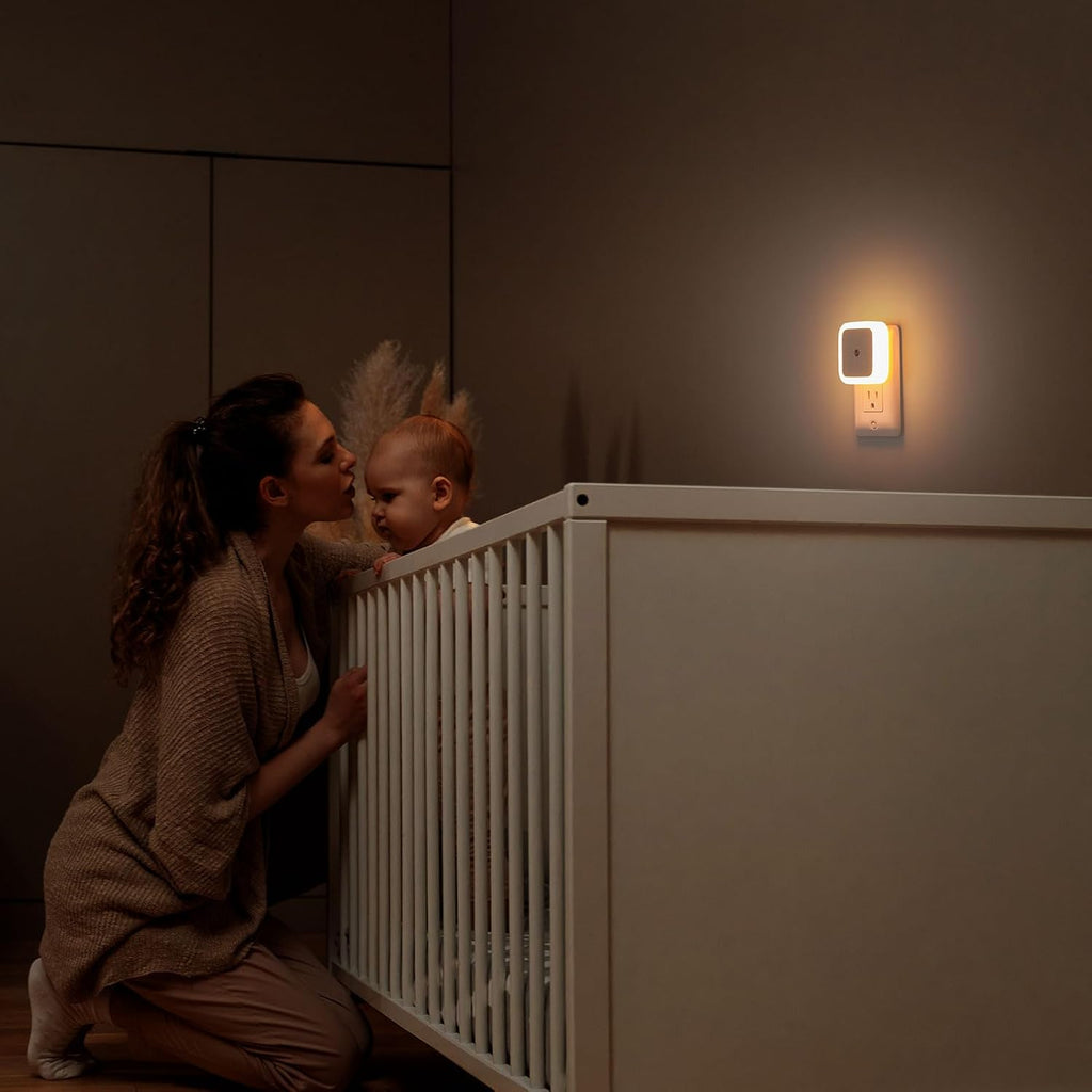 Sujeet Night Light, Night Lights Plug into Wall 8-Pack, Nightlight Plug in Night Light, Dusk to Dawn Night Lamp Led (Warm White)