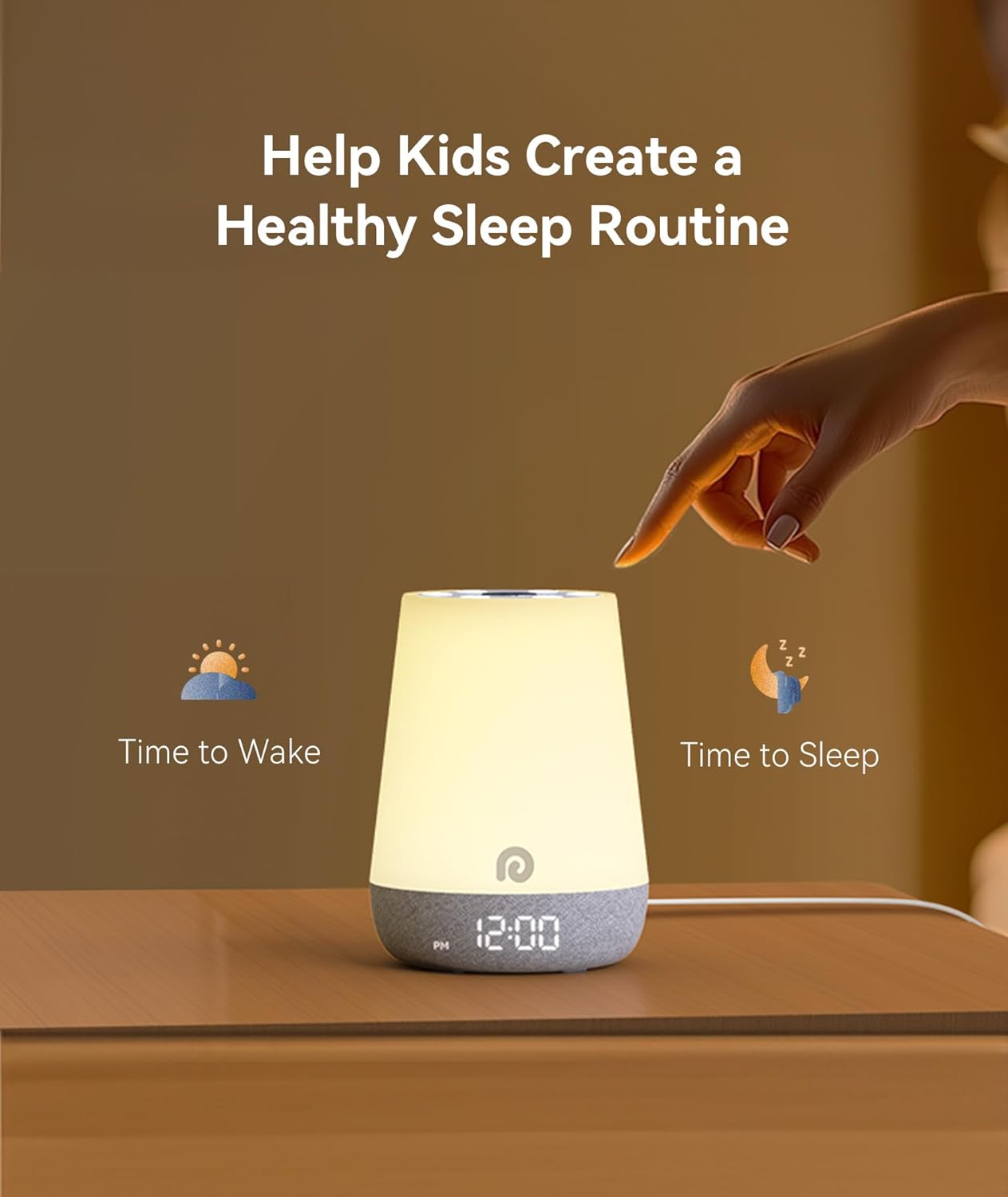 Dreamegg Sound Machine Baby - White Noise Sound Machine Baby With Night Light, Ok to Wake Alarm Clock, 34 Soothing Sounds, Sleep Trainer…