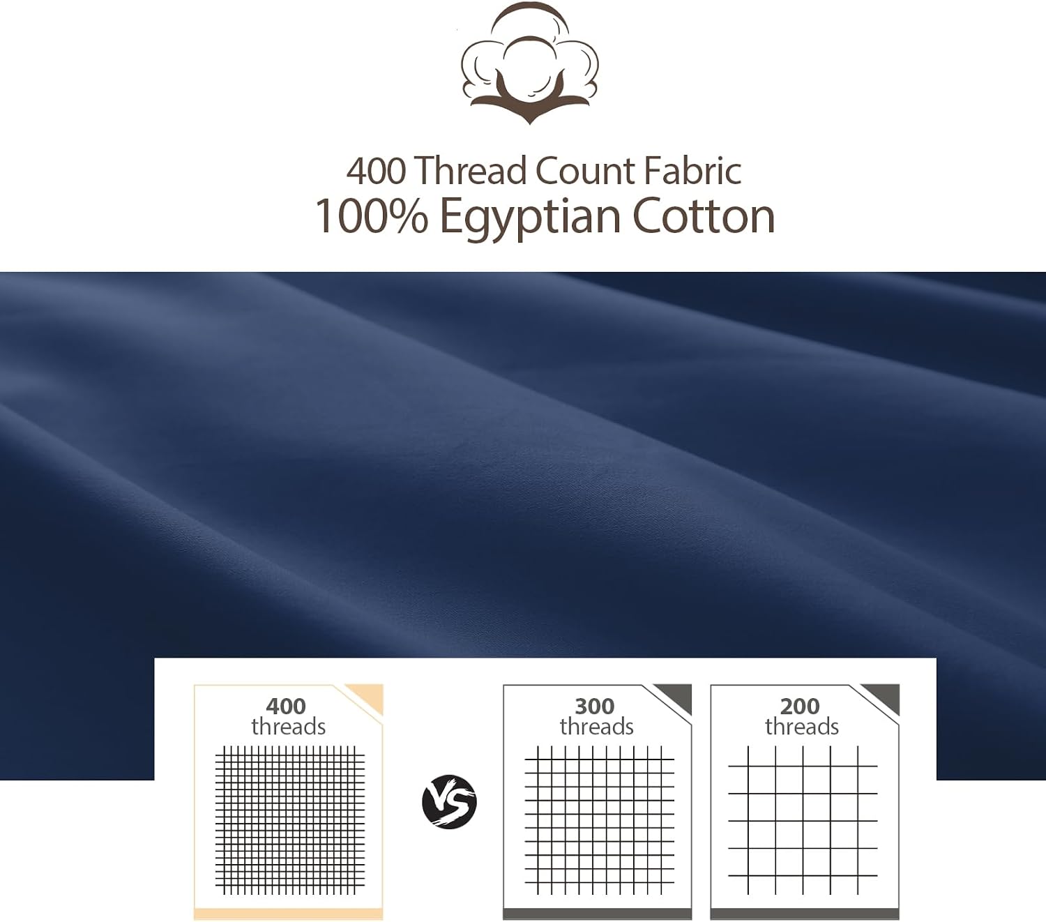100% Egyptian Cotton Toddler Pillowcases Set of 4, 400 Thread Count Sateen Weave Small Pillow Protectors, Super Soft Breathable Zippered…