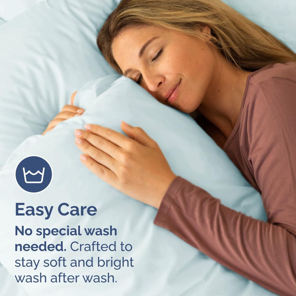 CGKUnlimited King Pillow Cases Set of 10 - Ultra Soft Hotel Quality Pillowcase Covers - Comfy & Wrinkle Free - Shrink, Stain & Fade Resista…