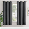 YoungsTex Blackout Curtains 72 Inches Long for Bedroom - Dark Grey Room Darkening Drapes with Grommet for Living Room Dining Privacy Therma…