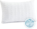 Meoflaw Cooling Pillows for Sleeping King Size, Shredded Memory Foam Bed Pillow with Double Sided Material Pillow Case, Adjustable…