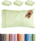 Queen Pillow Cases Set of 6 - Ultra Soft Hotel Quality Pillowcase Covers - Comfy & Wrinkle Free - Shrink & Fade Resistant - Machine…