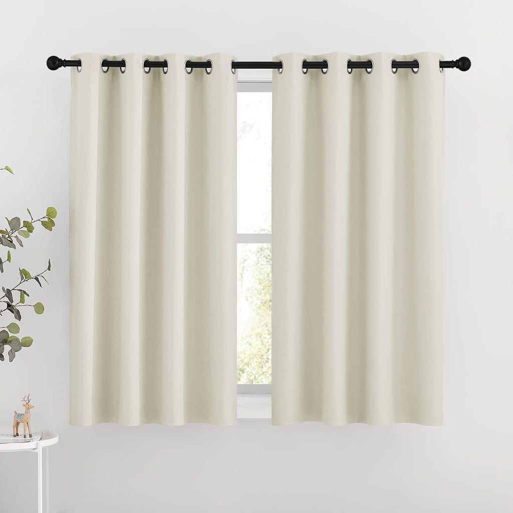 NICETOWN Room Darkening Curtains and Drapes for Bedroom - Grommet Energy Saving Thermal Insulated Light Blocking Window Treatments for…