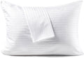 Faunna 600TC 100% Cotton Pillow Protectors, Toddler Size (13x18), 2 Pack, Oeko-TEX Certified, Hotel Grade Pillow Cover with Silent Zipper,…
