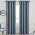 Yakamok 84 Inch Length Blackout Curtains for Bedroom, Room Darkening Thermal Insulated Solid Grommet Panels for Living Room(52Wx84L…