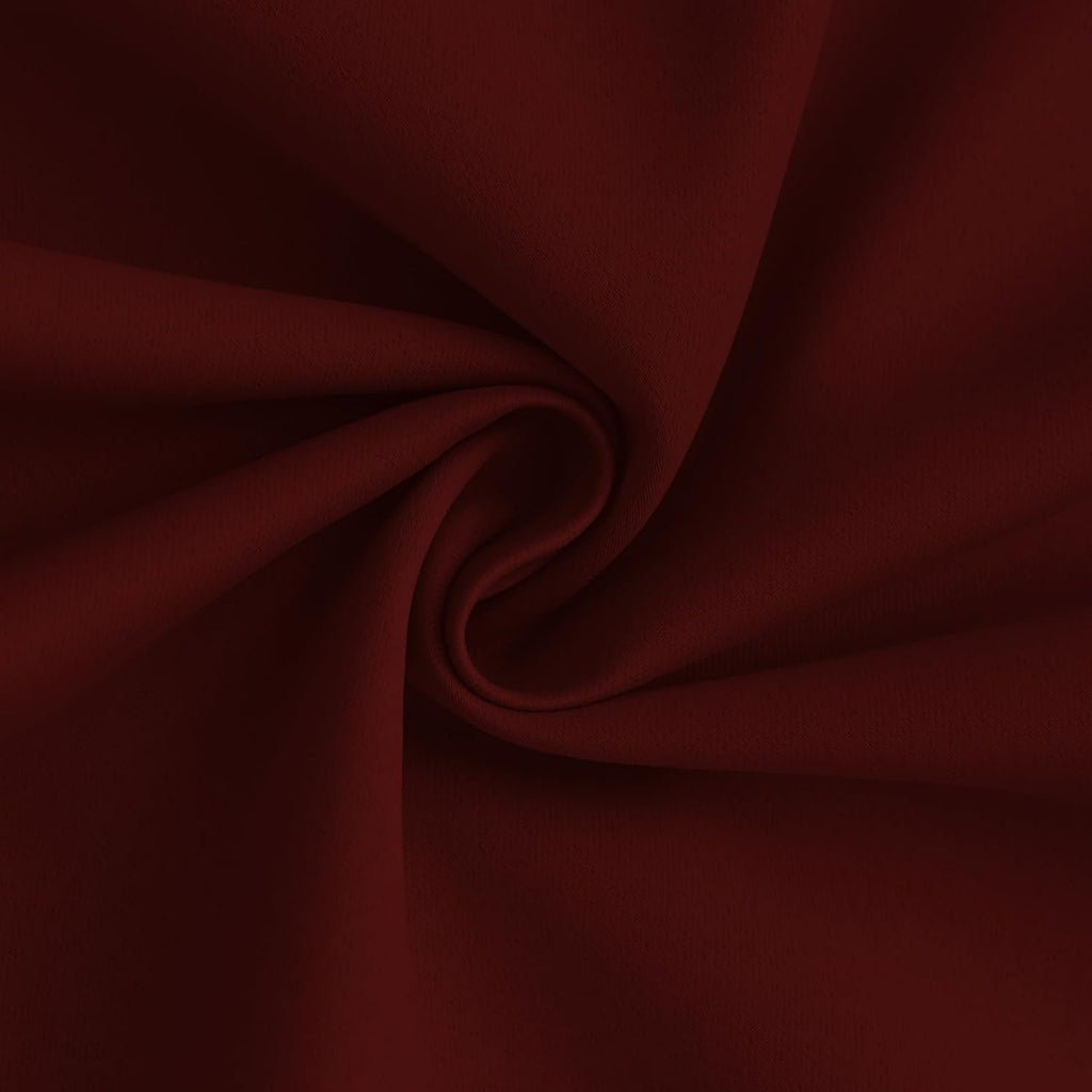 Yakamok 100% Blackout Curtain Panels 84 inches Cold and Light Blocking Drapes for Nursery, 2 Thick Layers Thermal Insulated Draperies (2 Pi…