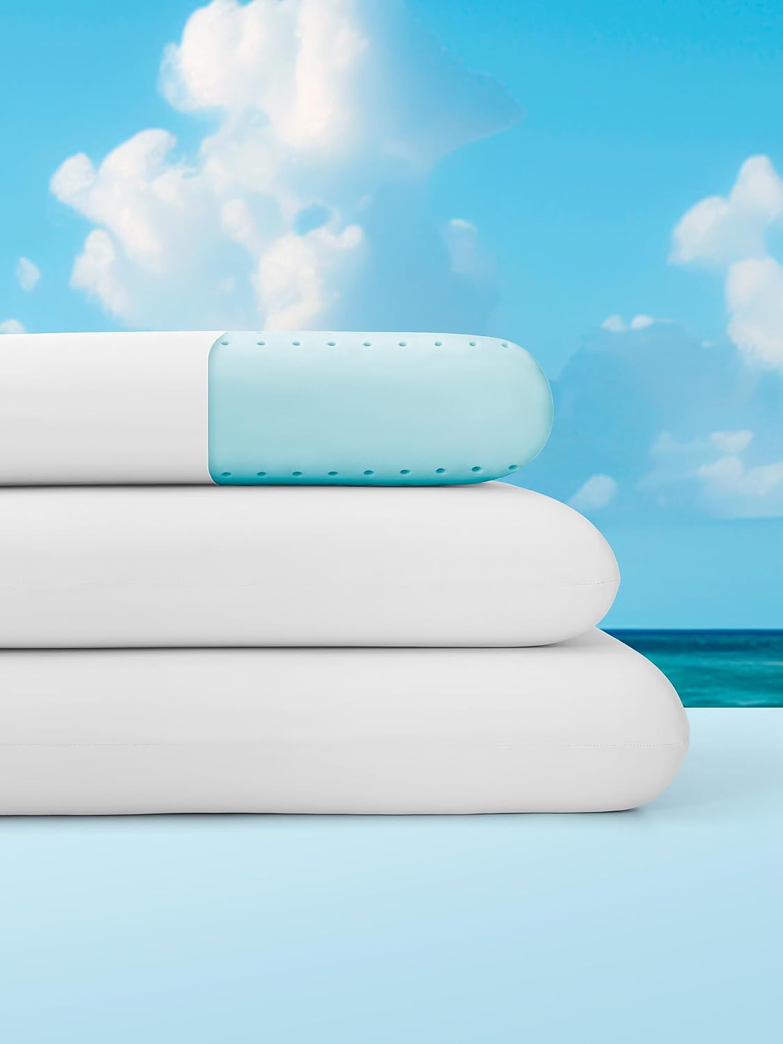 Sleepzonelife SLEEP ZONE Cooling Memory Foam Pillow - Odorless, Breathable, Skin-Friendly with Superior Support for Back, Stomach or Side S…