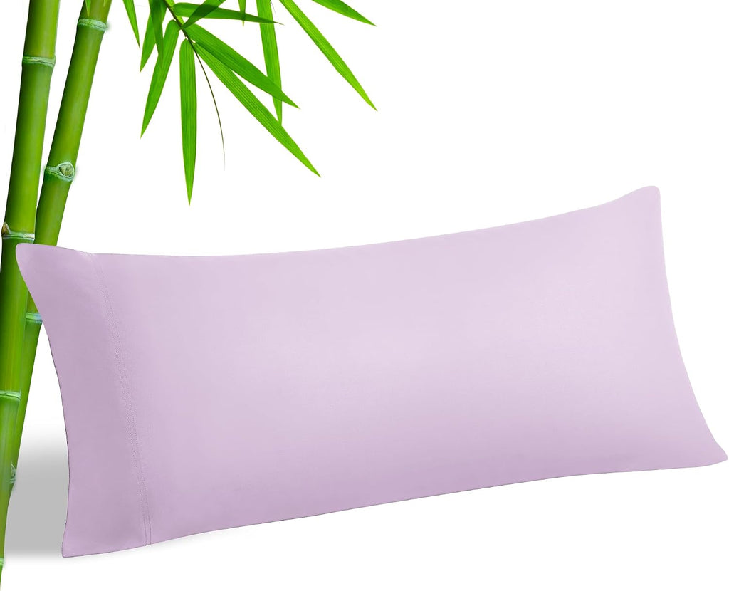Bedelite Body Pillow Case Cover, Rayon Made from Bamboo, Cooling Body Pillow Cover for Hot Sleepers and Night Sweats, Breathable & Silky So…