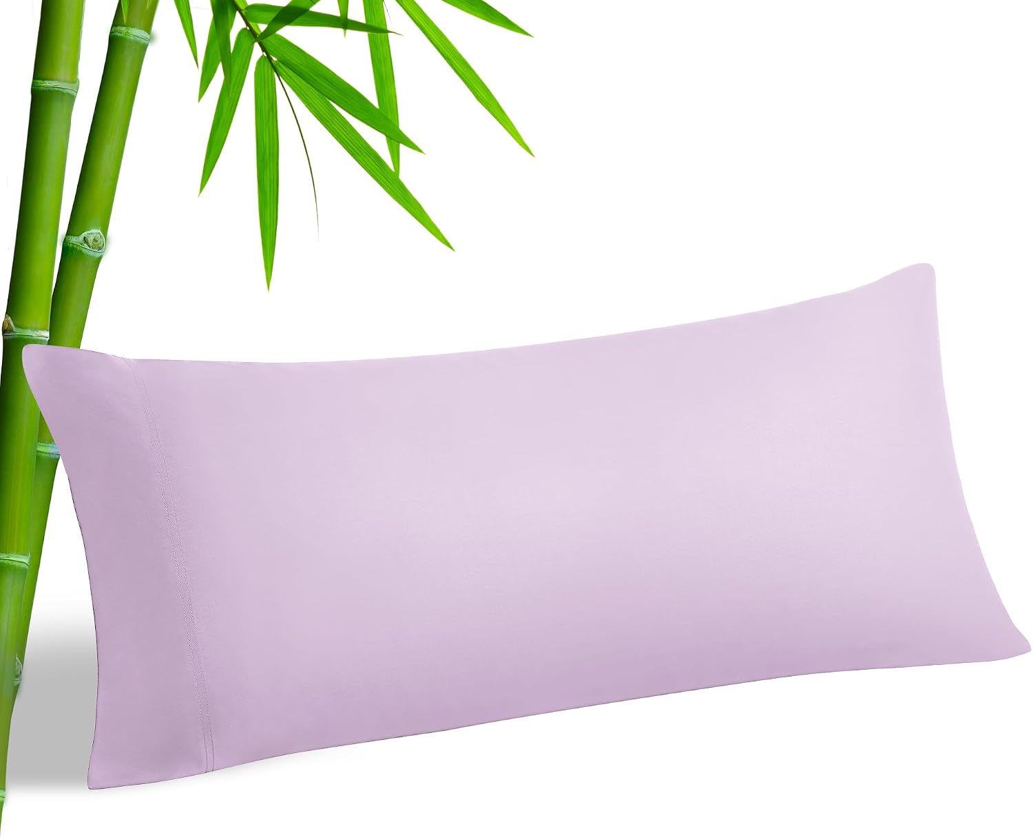 Bedelite Body Pillow Case Cover, Rayon Made from Bamboo, Cooling Body Pillow Cover for Hot Sleepers and Night Sweats, Breathable & Silky So…