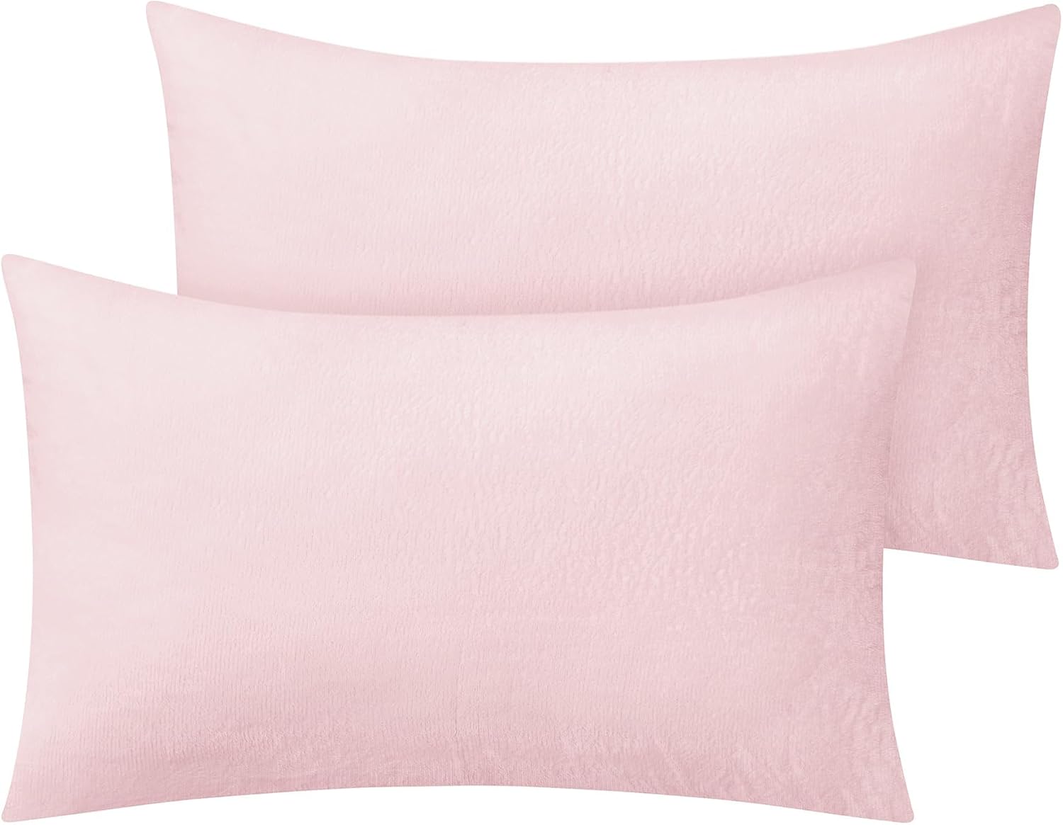 Bedelite Flannel King Size Pillow Cases Set of 2, Super Soft Fleece Pillowcases with Zipper for Bedroom, Sofa, Couch, Luxury Cozy Fuzzy Velv…