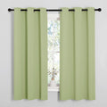 NICETOWN Curtains for Bedroom, Green Nursery Curtains Thermal Insulated, Grommet Top Blackout Drapes for Son's Room Privacy (Sage Green…