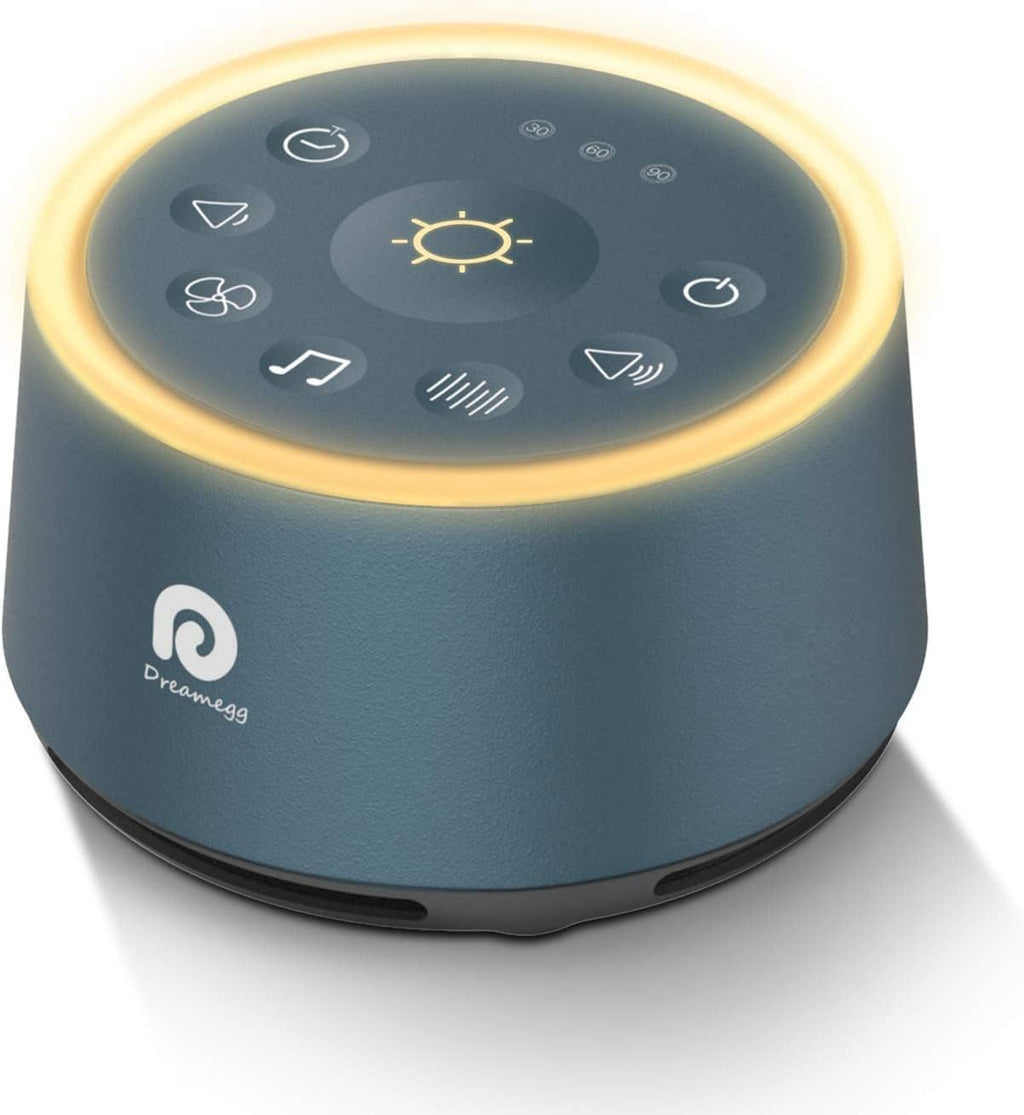 Dreamegg D1 Sound Machine - White Noise Machine with Baby Night Light for Sleeping, High Fidelity Sounds, Timer & Memory Feature, Sound…