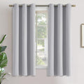 YoungsTex Blackout Curtains 63 Inches Length for Bedroom Window - Thermal Insulated Drapes with Grommet Room Darkening Blinds Privacy for B…