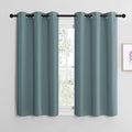 NICETOWN Modern Blackout Curtains Noise Reducing, Thermal Insulated and Privacy Room Darkening Drape Panels for Boy's Guest Room Door…