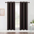 NICETOWN Blackout Curtain Panels for Kids Room, Energy Smart Thermal Insulated Solid Grommet Top Blackout Draperies/Drapes (2 Panels…