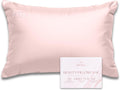 100% Mulberry Silk Pillowcase Infused with Silver Ions - Pure 30 Momme Grade 6A Fibers for Beautiful Skin and Hair - Cooling Pillow Case…