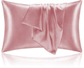 Bedelite Satin Pillowcase for Hair and Skin, Super Soft and Cooling Similar to Silk Pillow Cases 2 Pack with Envelope Closure, Gift for Wom…