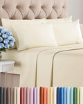King 6 Piece Sheet Set - Comfy, Breathable & Cooling - Hotel Luxury Bedding for Women, Men, Kids, Teens & Children - 1 Flat & 1 Fitted…