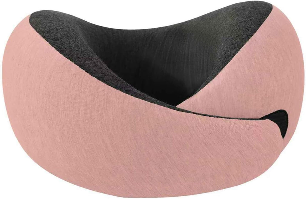 Travel Neck Pillow for Airplane – Memory Foam 360° Support Compact Design Ergonomic Flight Pillow for Sleeping & Neck Support Portable…
