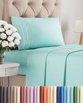 Twin Size 3 Piece Sheet Set - Comfy Breathable & Cooling Sheets - Hotel Luxury Bed Sheets for Women & Men - Deep Pockets, Easy-Fit, Extra…